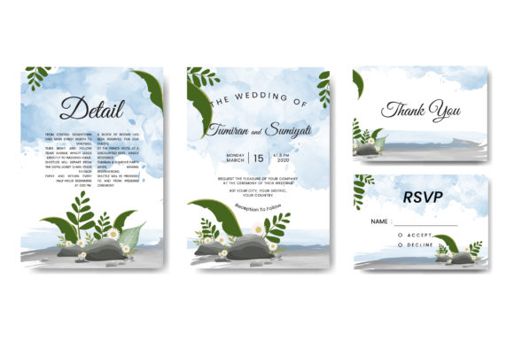 Designing a Stunning Tropical Wedding Invite