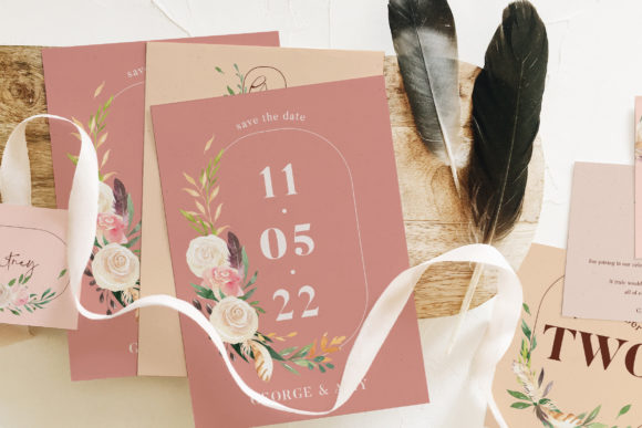 Elevate Your Wedding with the Nude Terracotta Foliage Wedding Suite