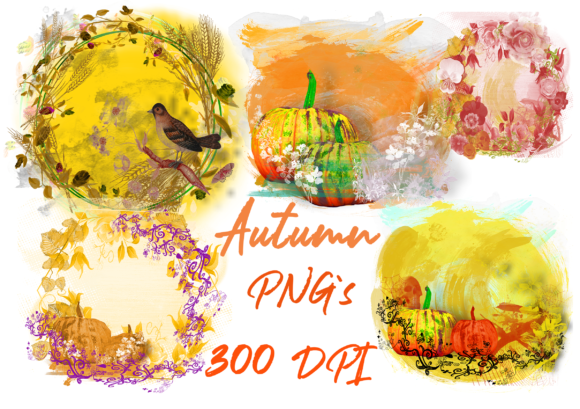 Embrace the Spirit of Autumn with Pumpkin Paint Splash and Halloween Graphics