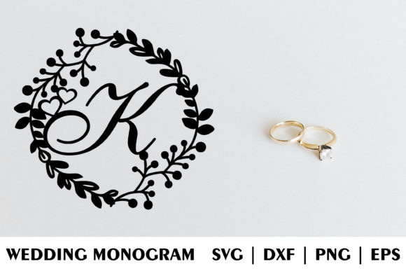 Enhance Your Wedding Decor with the Letter M of a Floral Framed Monogram