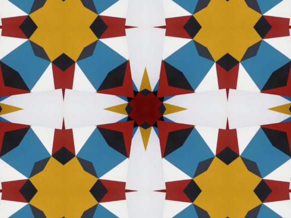 Explore the Versatility of Blue Abstract Ornament Patterns