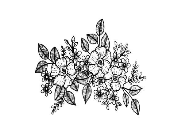 Exploring the Versatility of Doodle Flowers, Hand Drawing Vector