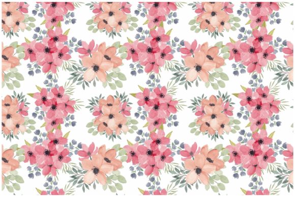 Exploring the Versatility of Watercolor Pink Petal Flower Pattern